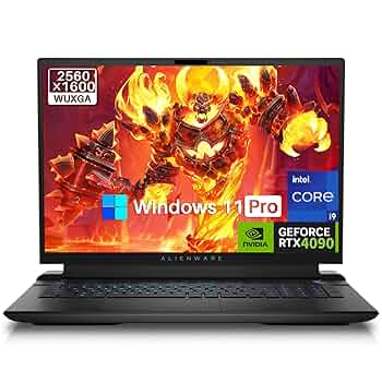 ノートPC Alienware m18(R2) Corei9 14900HX RTX4090 Amazon.com: Dell Alienware m18 R2 Gaming Laptop, NVIDIA RTX